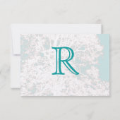 berkenboom Western zadel RSVP Kaartje (Achterkant)