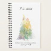Berkenboom zacht Hoesje spiraalplanner Planner (Voorkant)