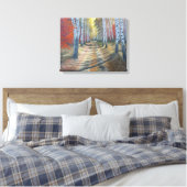 berkenboompje canvas afdruk (Insitu (Slaapkamer))