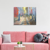 berkenboompje canvas afdruk (Insitu (Woonkamer))