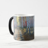 berkenboompje magische mok (Voorkant links)