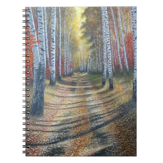 berkenboompje notitieboek (Voorkant)