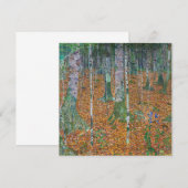 berkenbos | Gustav Klimt | (Voorkant / Achterkant)