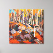 Berkenbos, herfst | Tom Thomson | Canvas Afdruk (Voorkant)