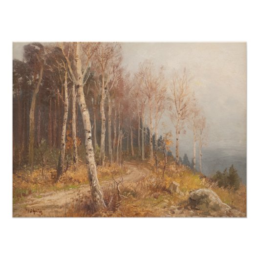 Berkenbos – Hugo Mühlig Perfect Poster (Voorkant)