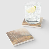 Berkenbos – Hugo Mühlig Stenen Onderzetter (Zijkant)