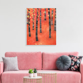 Berkenbos Landschap Canvas Afdruk (Insitu (Woonkamer))