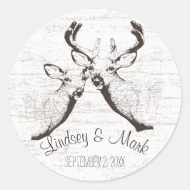 Berkenhout Herten Ronde Sticker