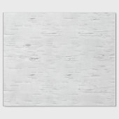 berkenhouten patroon cadeaupapier (Vlak)