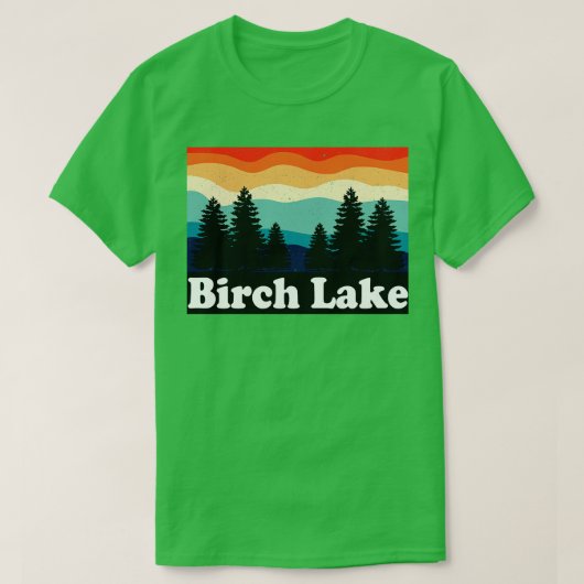 Berkenmeer Alaska Retro T-shirt (Design voorkant)