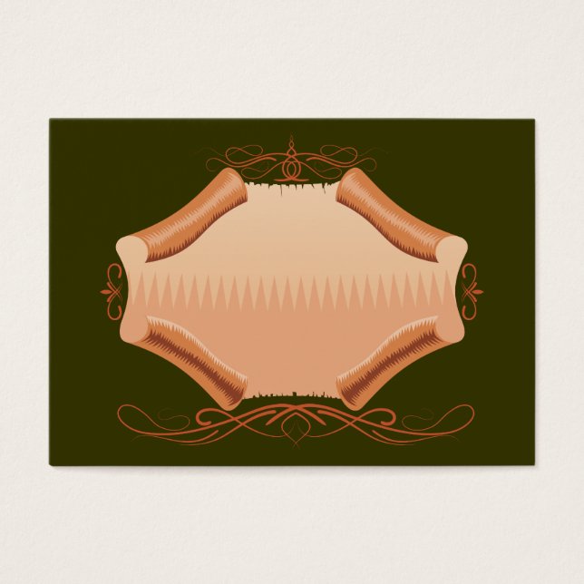 Berkenschors achtergrond visitekaartje (Voorkant)