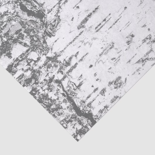 Berkenschors - Eenvoudig rustiek Tissuepapier (Detail)