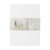 Berkenschors gesneden hart rustieke bruiloft uitnodigingen wikkel (Achterkant Voorbeeld)