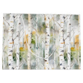 Berkenschors groene waterverf groot cadeauzakje (Achterkant)