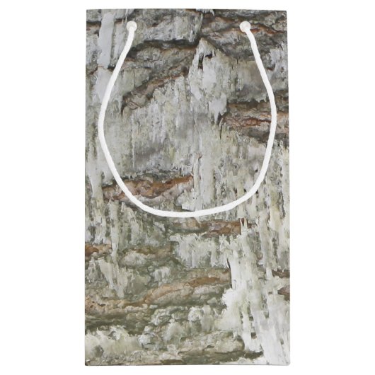 Berkenschors rustiek klein cadeauzakje (Achterkant)