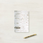Berkenschorspatroon Post-it® Notes (Op bureau)