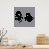 BerkhouseSnyder Heads Up Logo Poster (Keuken)