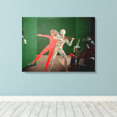 Berkley Hotel Murals - 2 Canvas Afdruk (Insitu (Houten vloer))