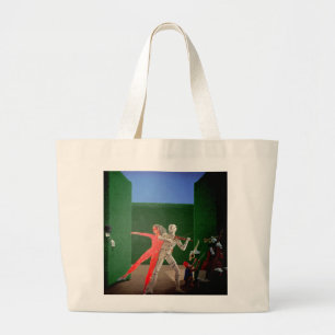 Berkley Hotel Murals - 2 Grote Tote Bag