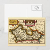 Berkshire Barkshire County Engeland Antiquarische  Briefkaart (Voorkant / Achterkant)