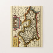 Berkshire Barkshire County Engeland Antiquarische  Legpuzzel (Verticaal)