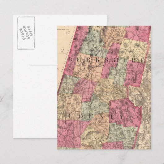 Berkshire County Briefkaart (Voorkant / Achterkant)