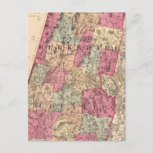 Berkshire County Briefkaart (Voorkant)