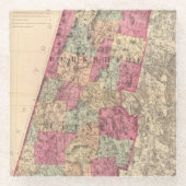 Berkshire County Glazen Onderzetter (Voorkant)