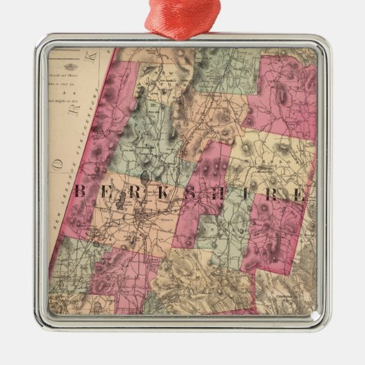 Berkshire County Metalen Ornament (Voorkant)