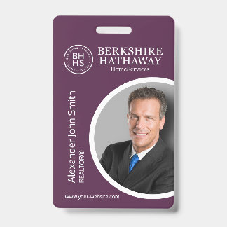 Berkshire Hathaway ID Kaart Badge