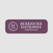 Berkshire Hathaway Name Tag (Voorkant)