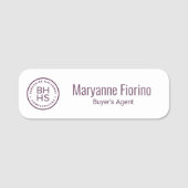 Berkshire Hathaway Name Tag (Voorkant)