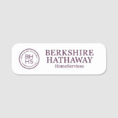 Berkshire Hathaway Name Tag (Voorkant)