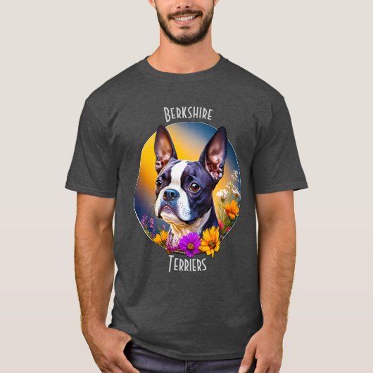 Berkshire Terriers 01 T-Shirt (Voorkant)
