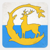 Berkshire Vierkante Sticker (Voorkant)