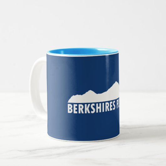 Berkshires alsjeblieft tweekleurige koffiemok (Voorkant links)