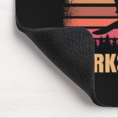 Berkshires Machusetts Snowboarding Outdoor Ma 80s Muismat (Hoek)