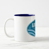 Berkshires Massachusetts Buiten Tweekleurige Koffiemok (Links)