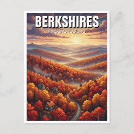 Berkshires Massachusetts Reizen Briefkaart