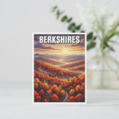 Berkshires Massachusetts Reizen Briefkaart (Staand voorkant)