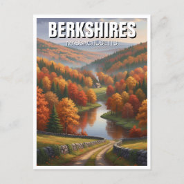 Berkshires Massachusetts Reizen Briefkaart