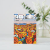 Berkshires Massachusetts Reizen Briefkaart (Staand voorkant)