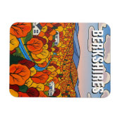 Berkshires Massachusetts Reizen Magneet (Horizontaal)