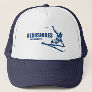 Berkshires Massachusetts Skier Trucker Pet