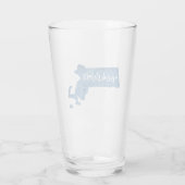 Berkshires Massachusetts Wood Grain Glas (Achterkant)