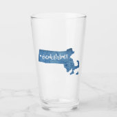 Berkshires Massachusetts Wood Grain Glas (Voorkant)