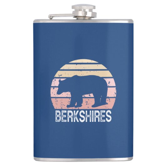 Berkshires Retro Beer Heupfles (Voorkant)