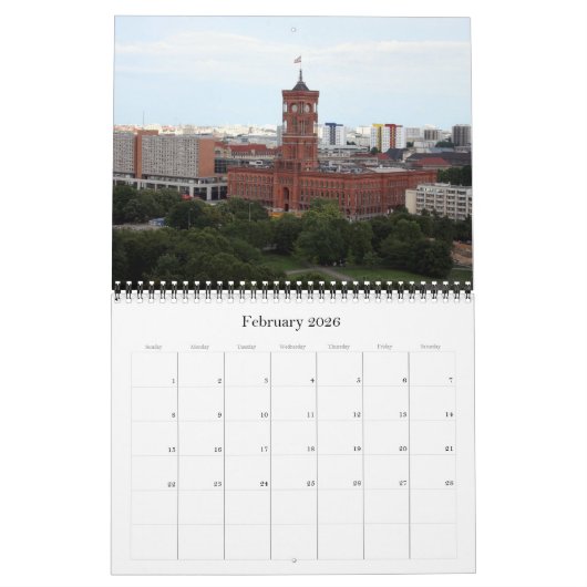 Berlijn 2026 kalender (Feb 2026)