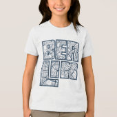 Berlijn 2 Tri-Blend shirt (Voorkant)