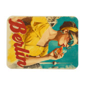 Berlijn 50s retro magneet (Horizontaal)